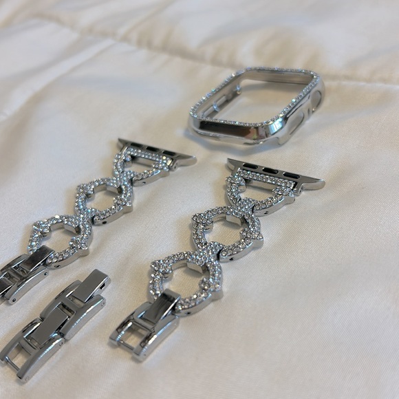 Round Shiny Bracelet Wristband for iWatch Series - Picture 2 of 8